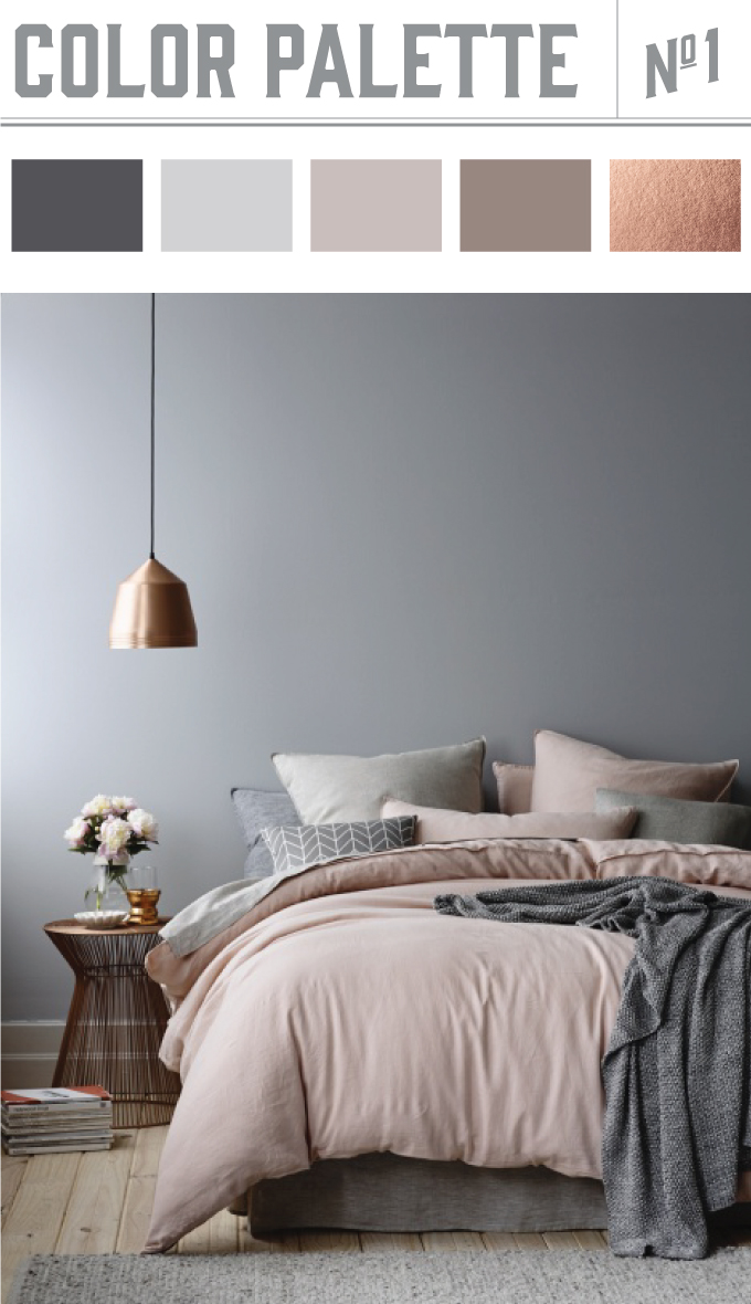 neutral copper color palette | Wiley Valentine